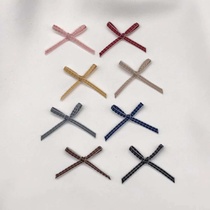 0.3cm special hand knot diy small flower bow accessories