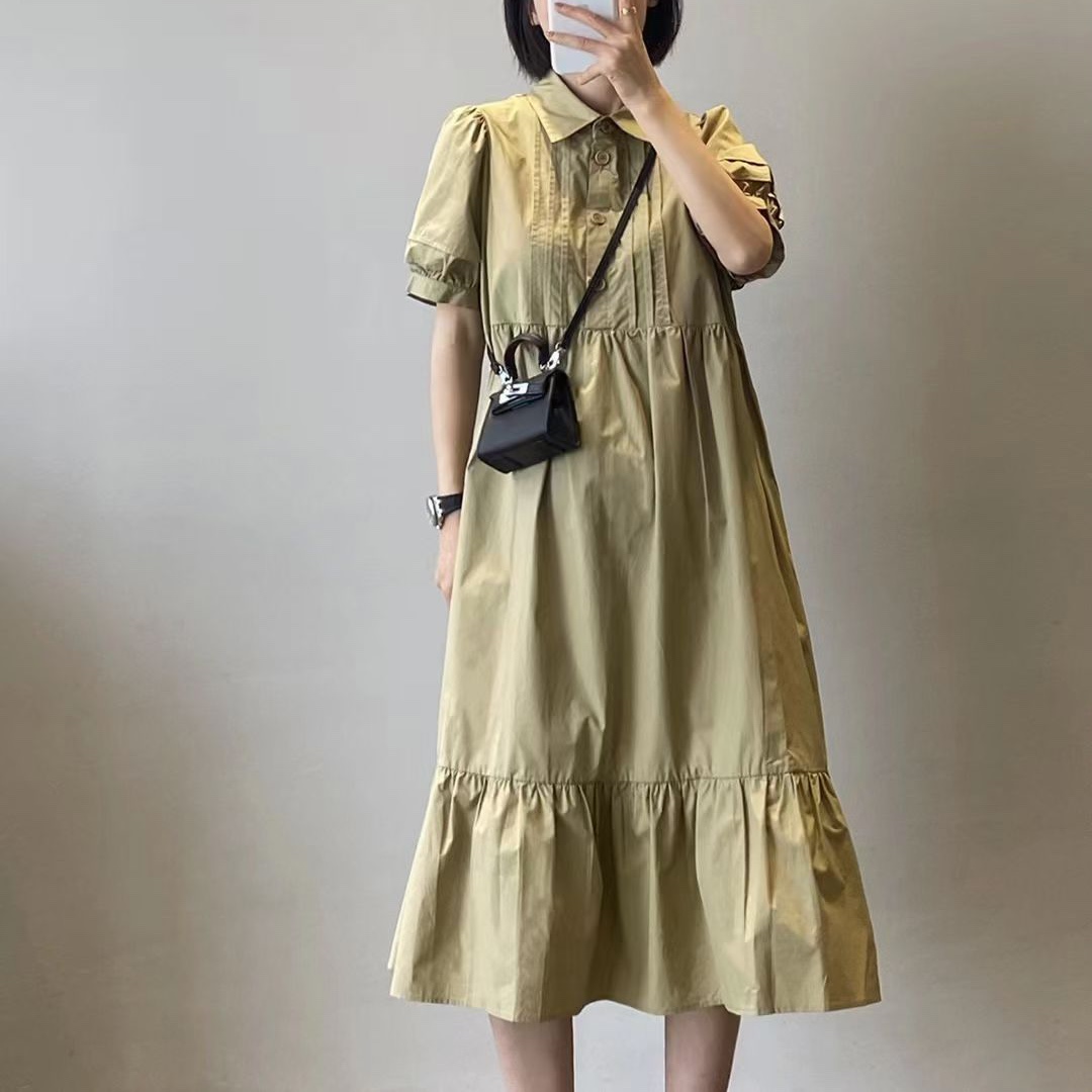 Casual dress khaki