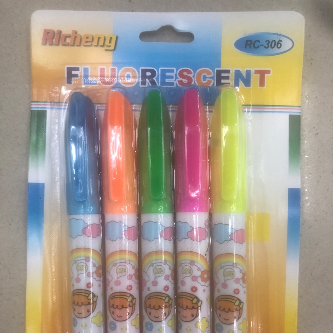 306-5 card-mounted highlighter