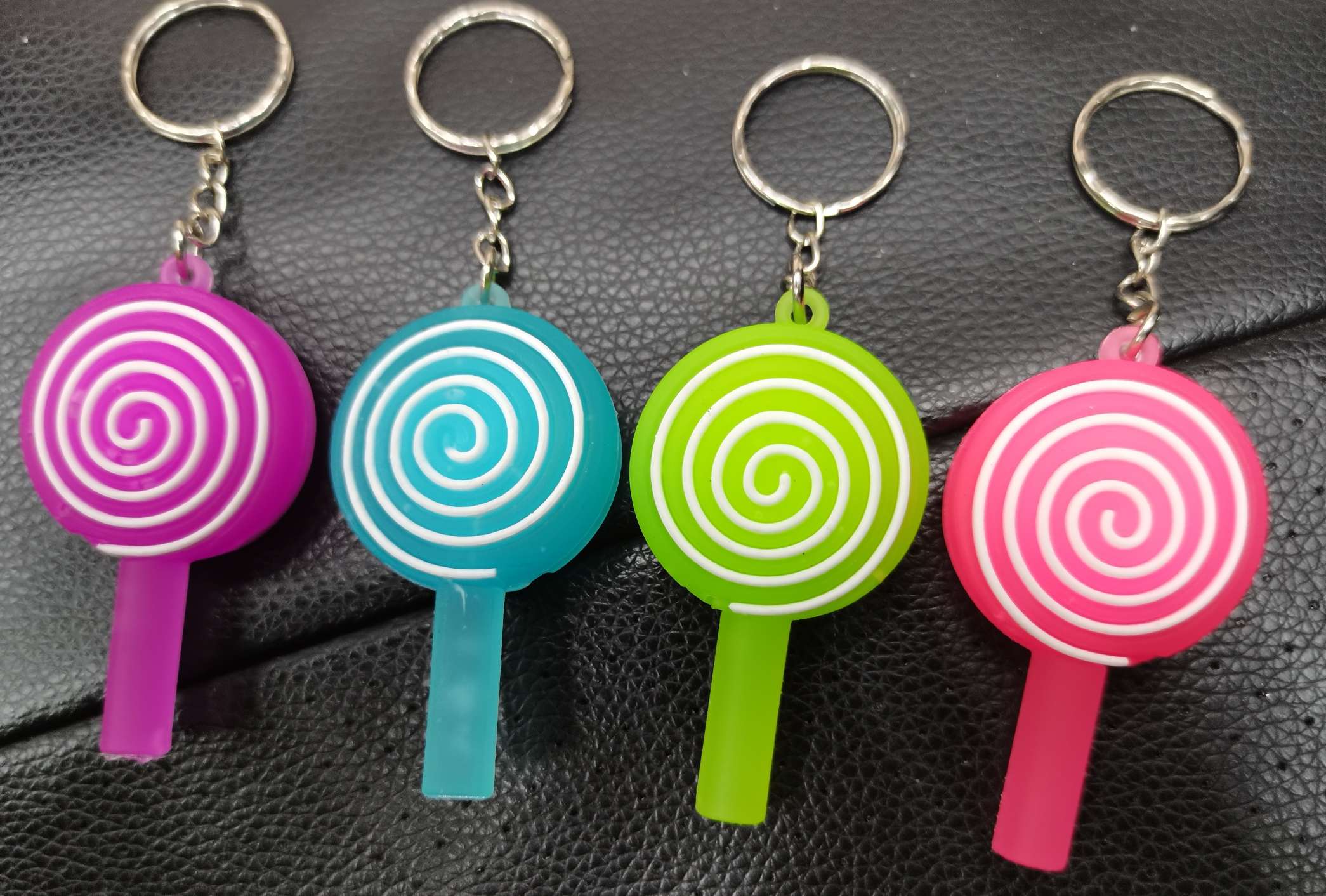 Pvc Keychain Lollipop Keychain Specification drawing