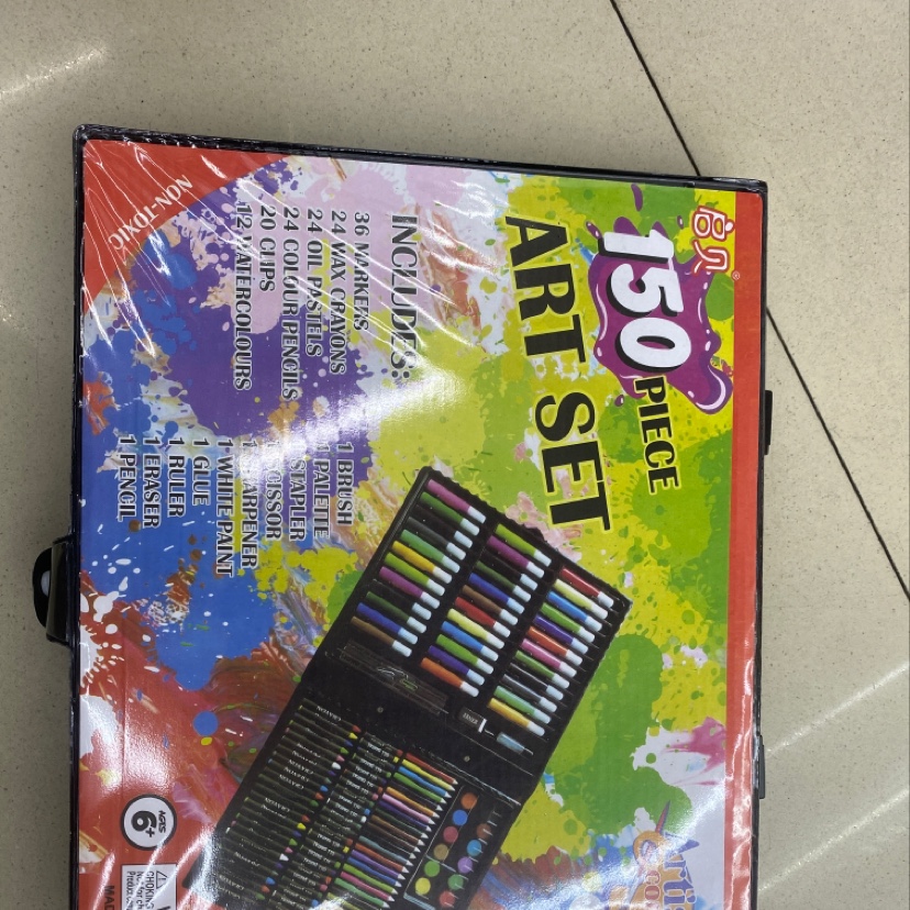 Wangsheng Stationery Office Culture Learning 150pcs Painting and Art Set