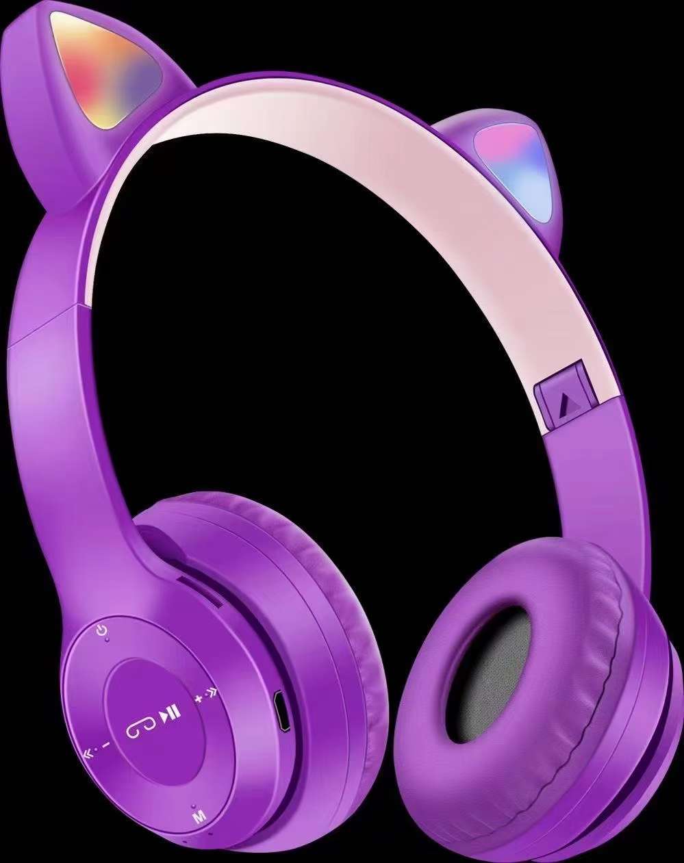 Guangdong Sogo headphones, Y47 Cat Ear Bluetooth headphones detail image 2