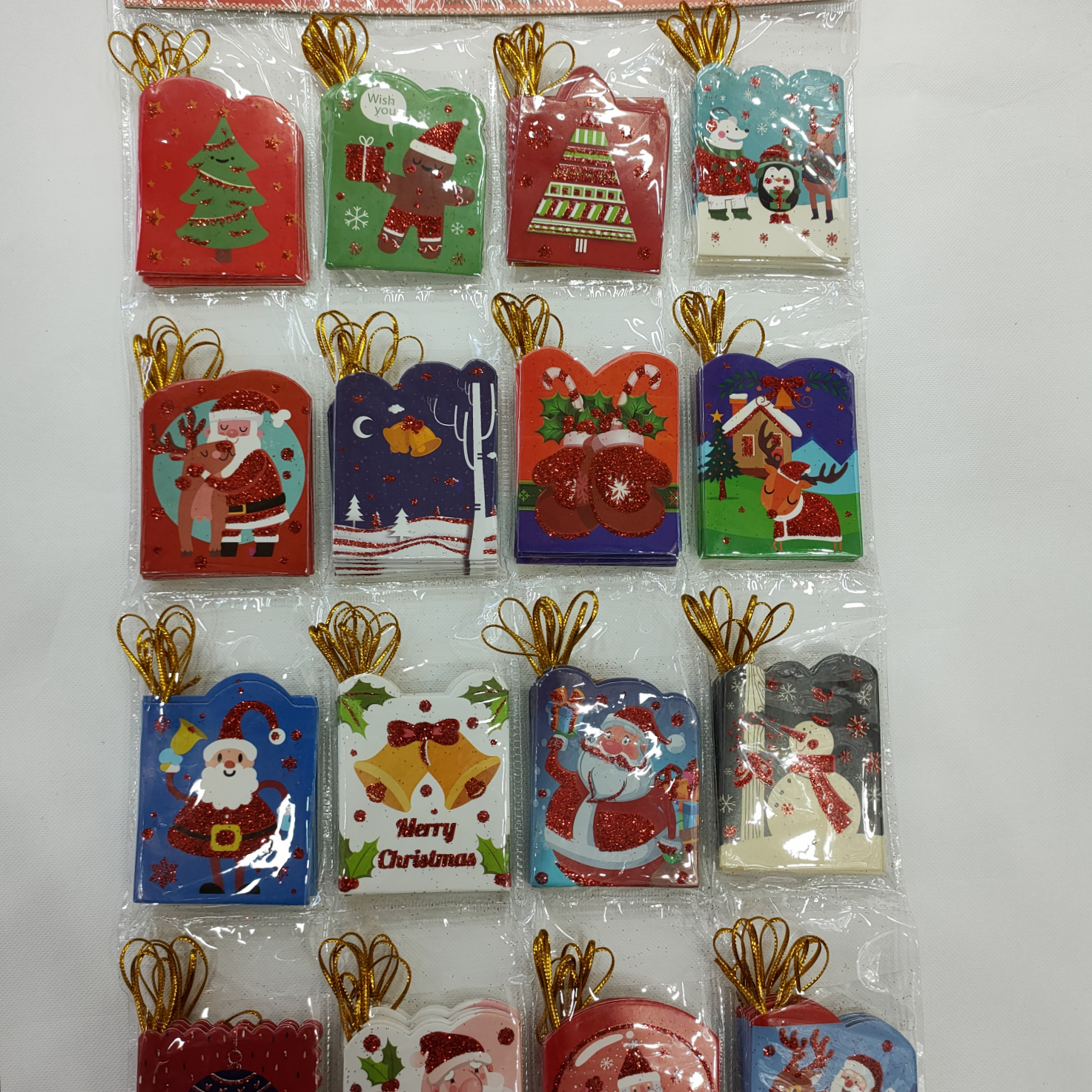 贺卡可写字小清新万用节日贺卡圣诞祝福感谢小卡片韩国风贺卡创意小卡许愿卡圣诞小卡5928-1:128张/卡