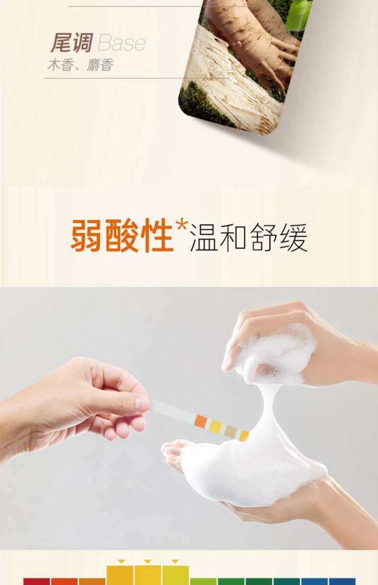 Hei Lu Zhen Can Revitalize and Upgrade Shampoo to Improve frizz, 400ml Shampoo Fragrance detail image 6