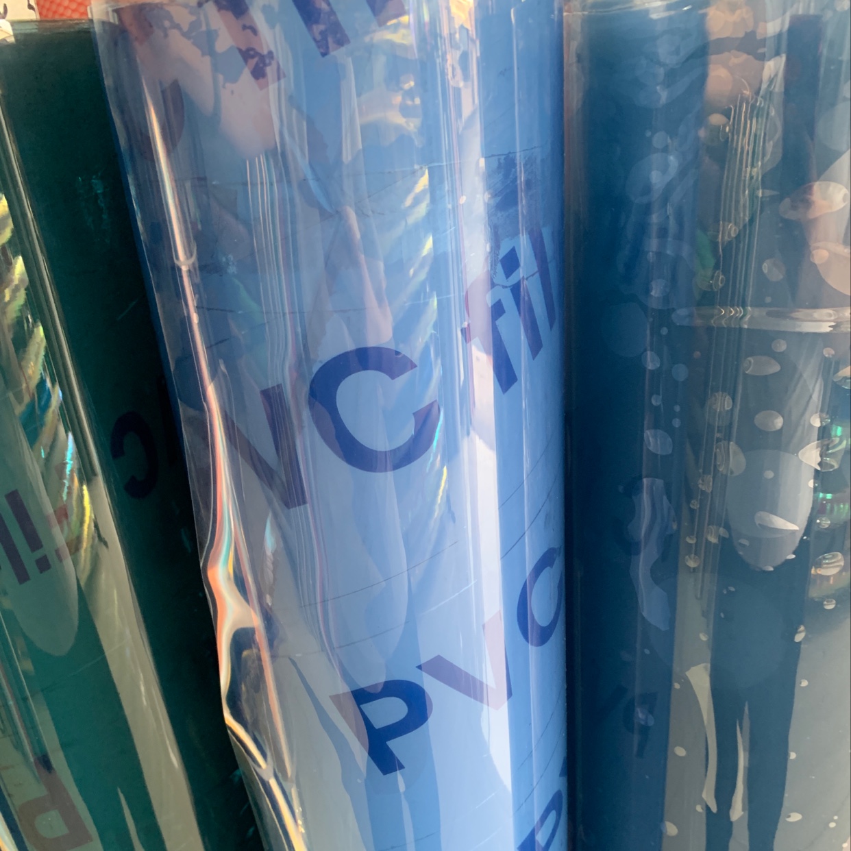 Super-permeable Pvc film