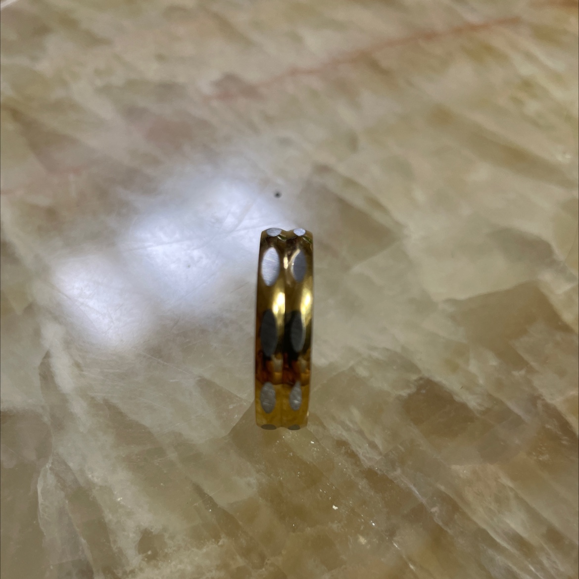 不锈钢车花金色0.6