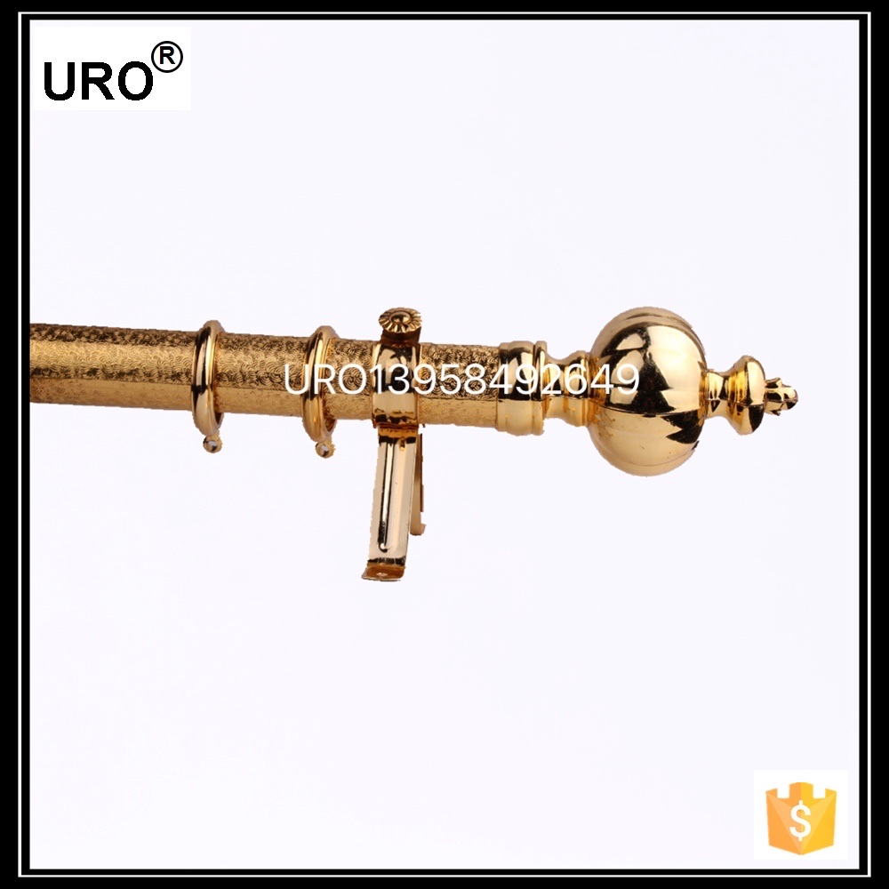 Paper curtain rod,gold iron rod, curtain accessories 详情图2