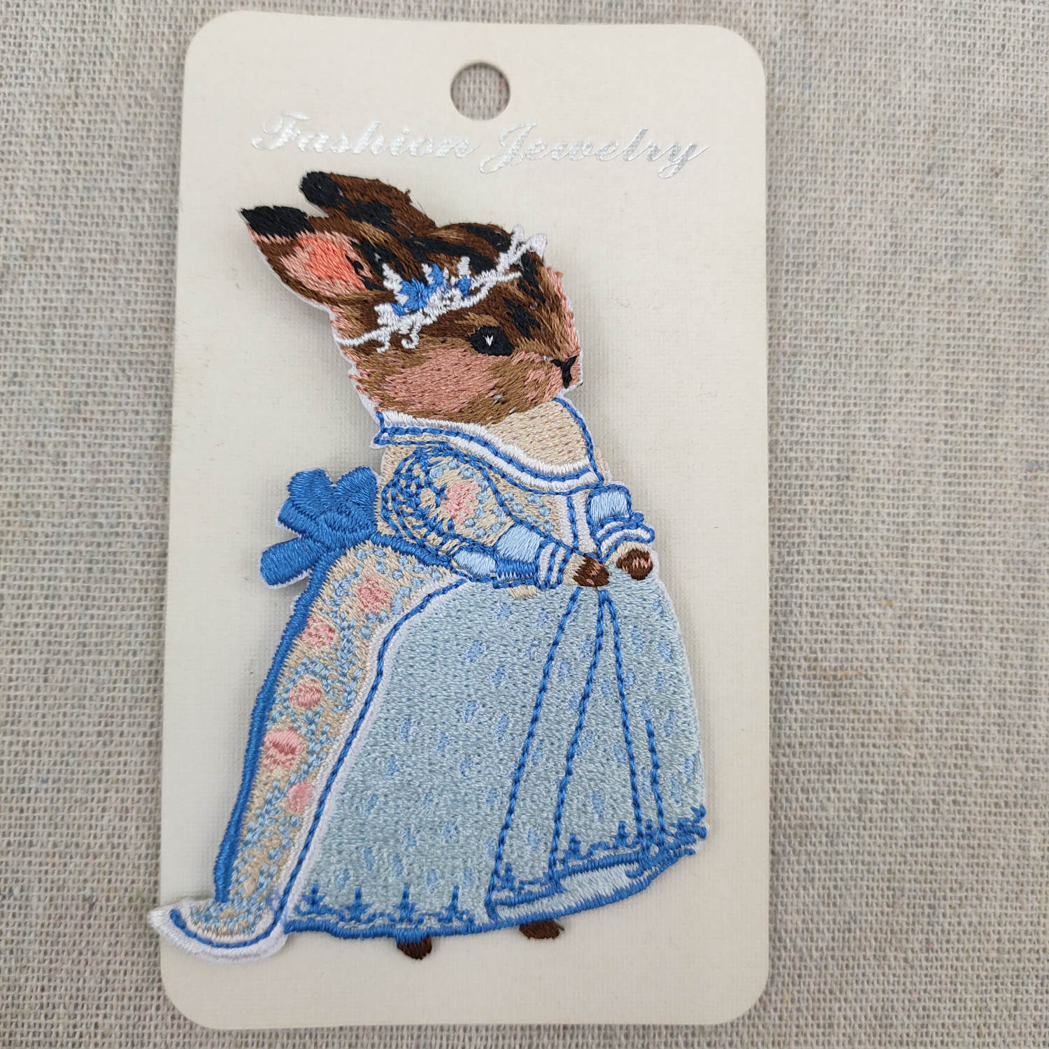 春日游园会 nis胸针森系刺绣兔子别针衣服胸花饰品