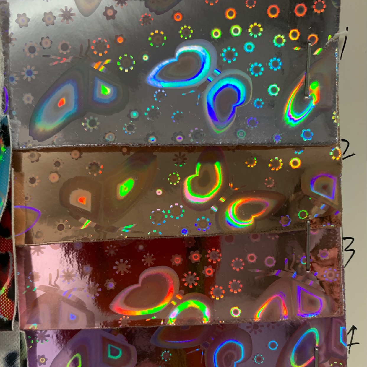New laser Pu leather
