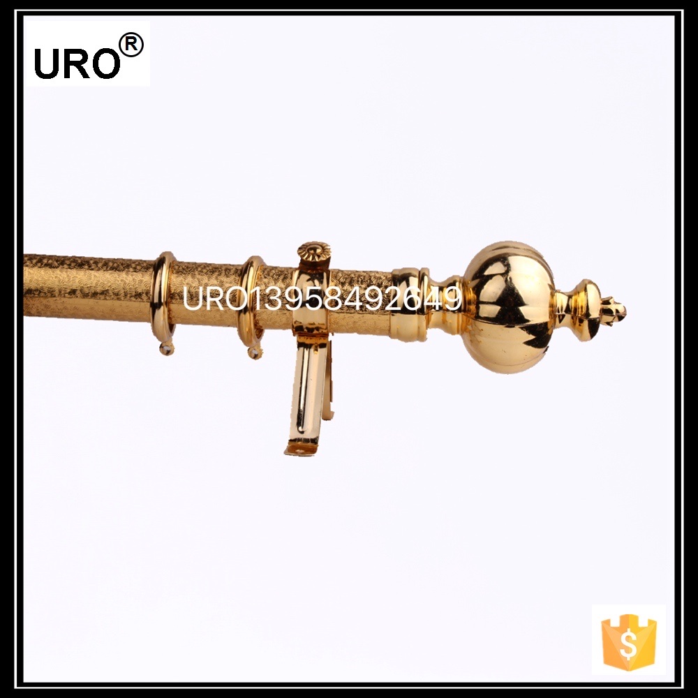 Paper curtain rod,gold iron rod, curtain accessories 详情图3