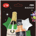 5pcs酒瓶铝模球套装图