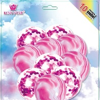 10pcs玛瑙亮片球套装图