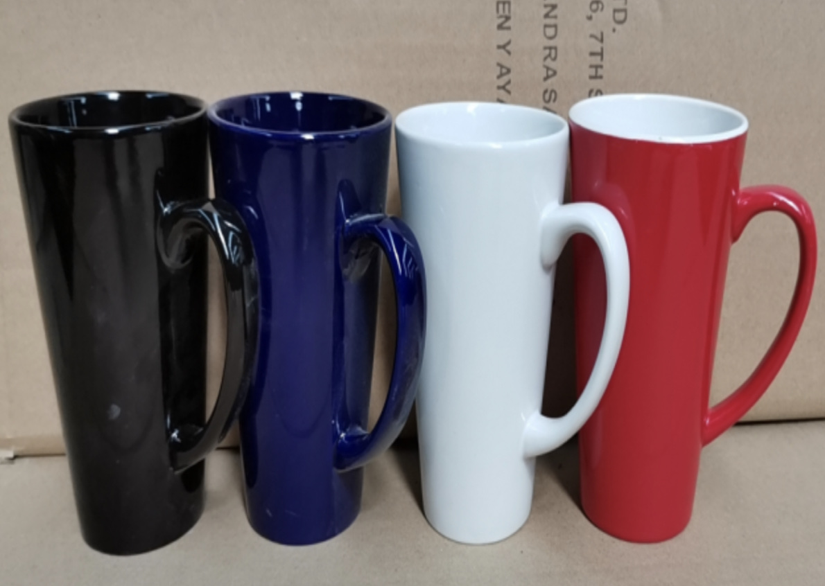 Large Colored Beer Mug Ceramic Mug Gift Mug details Picture