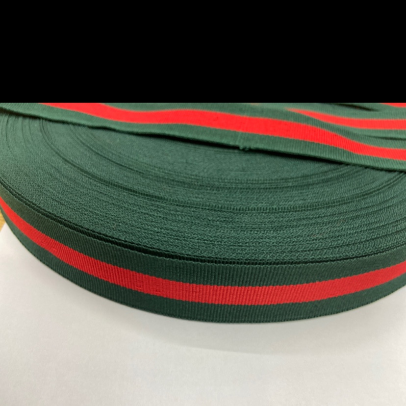 7 cm red ribbon 10#