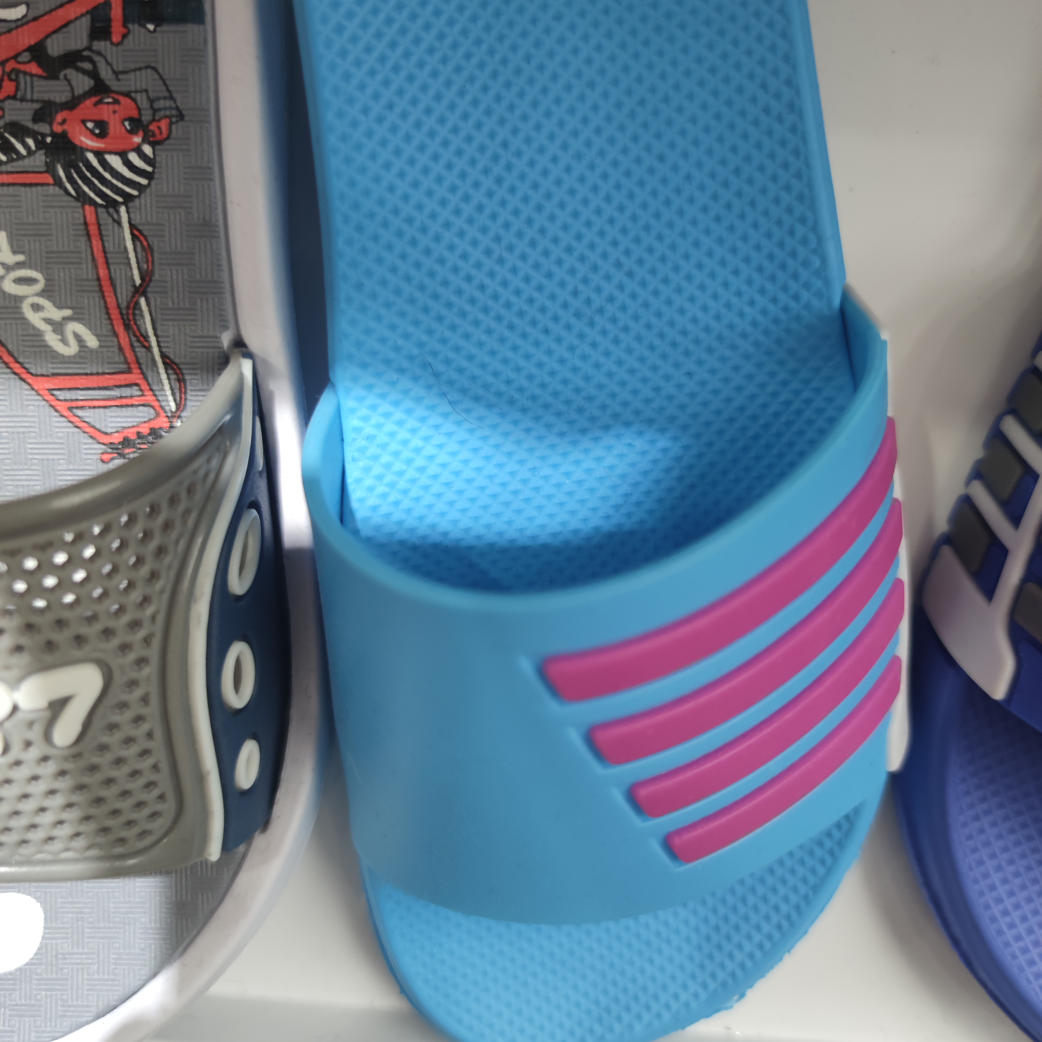 EVA children's shoes with four straps