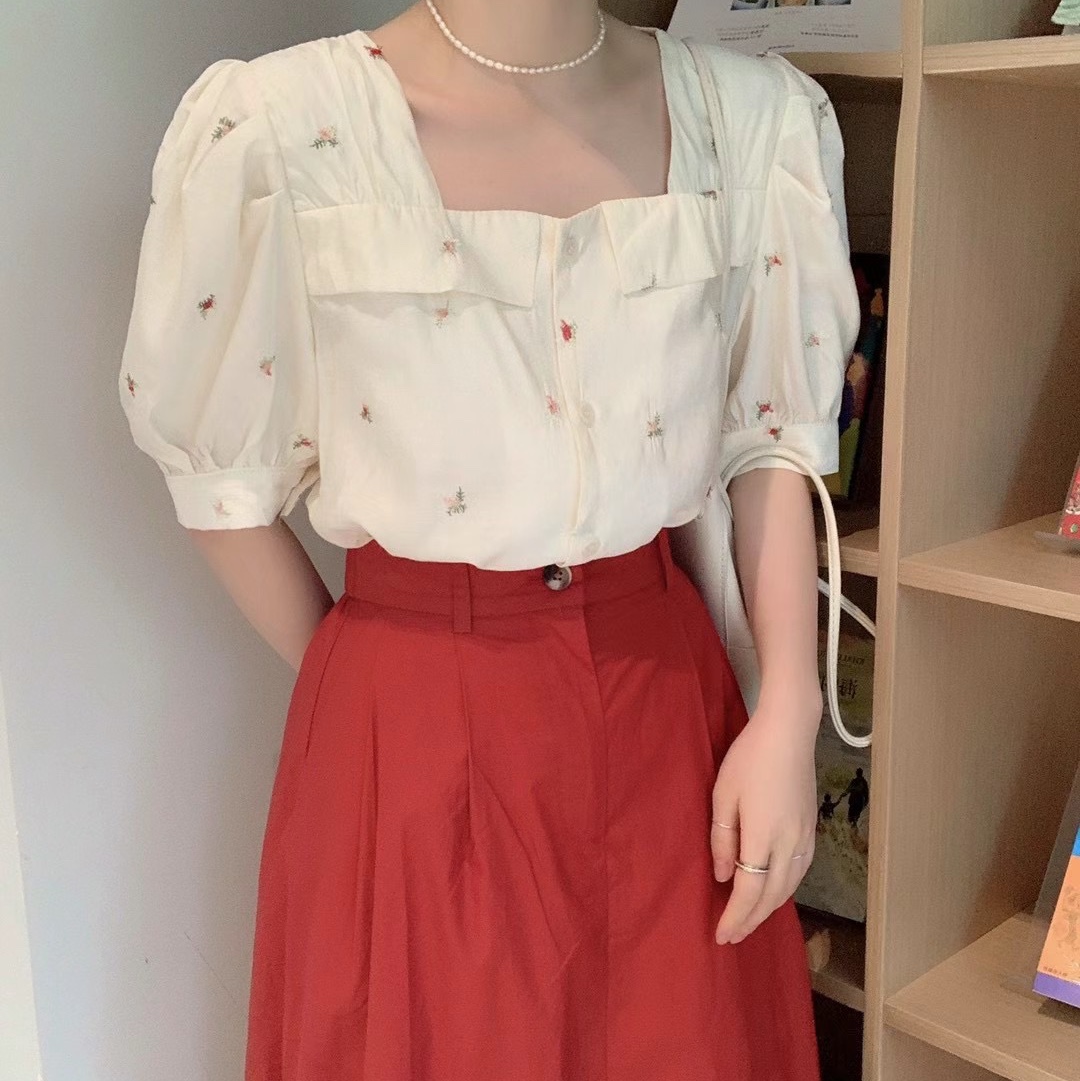 Embroidered blouse