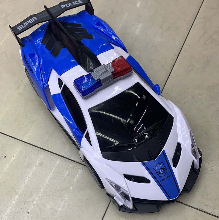 Open the door police car