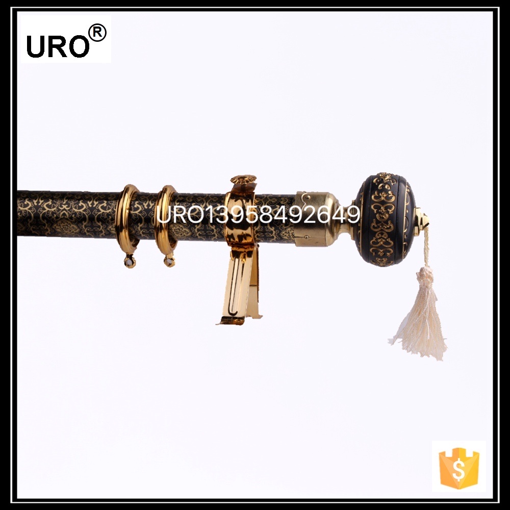 Paper curtain rod,gold iron rod, curtain accessories 详情图5