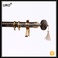 Paper curtain rod,gold iron rod, curtain accessories 白底实物图