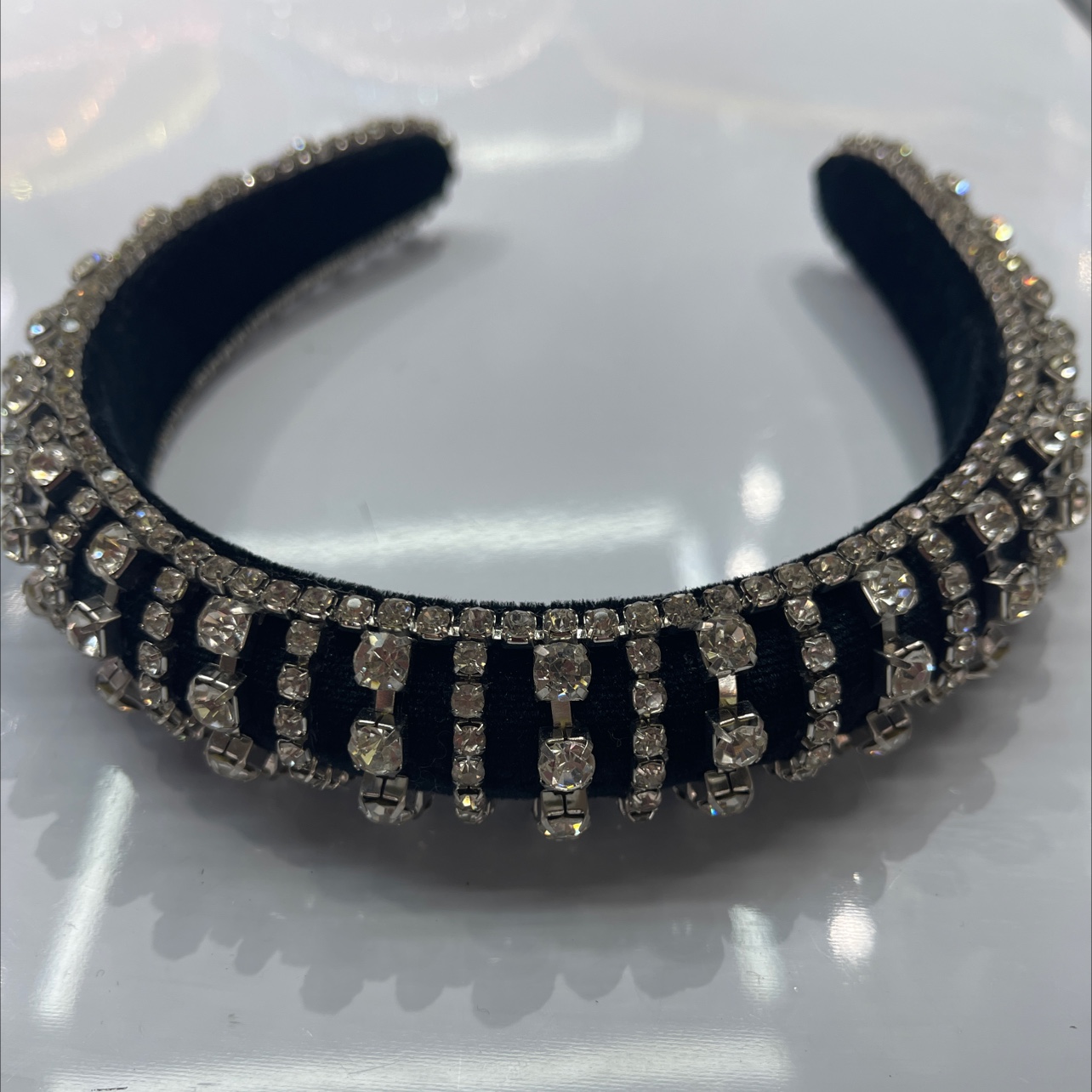 Big silver grab chain