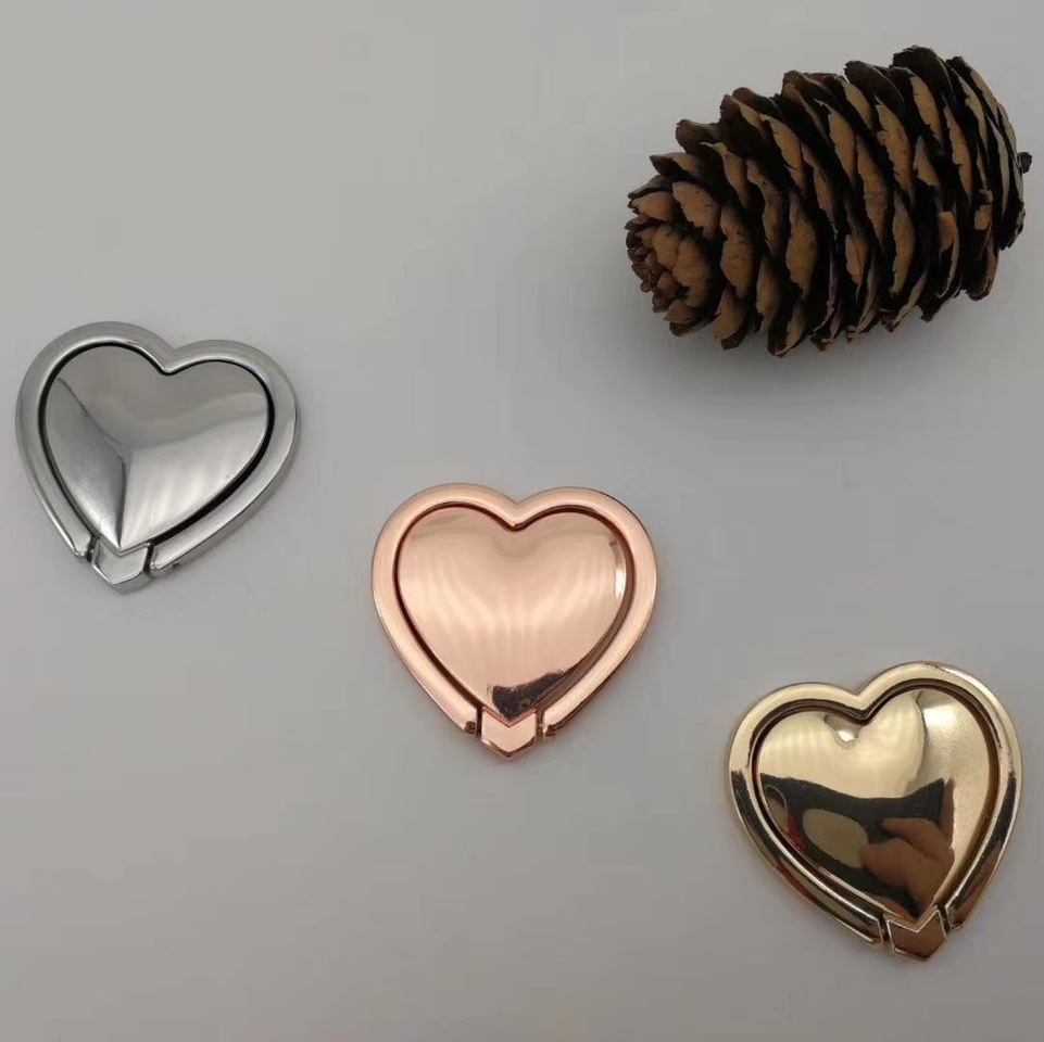 电镀爱心指环支架