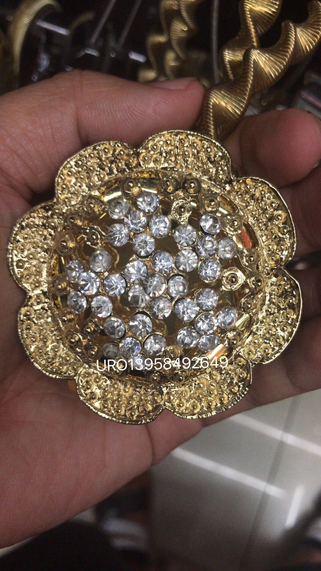 Hebillas de cortina de bola hebillas de cortina de bola pequeña cordones de cortina hebillas de cortina imanes cordones magnéticos accesorios de cortina detail image 9