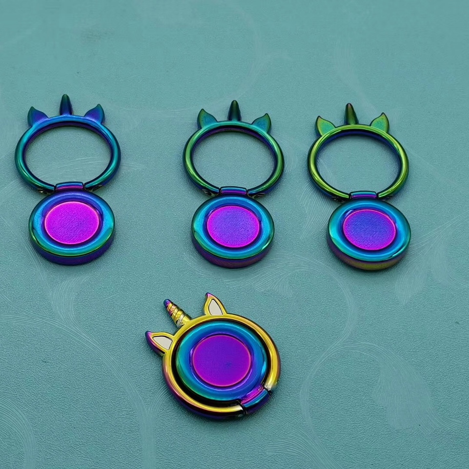 彩镀幻彩指环支架独角兽指环支架