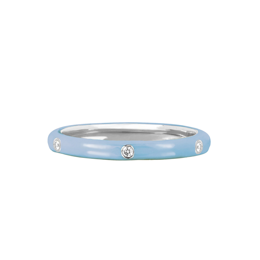 Summer fresh and colorful ring, fashionable and versatile, micro-set AAA zircon super fairy oil drip ring for women detail image 6