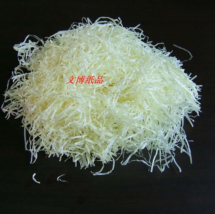文博纸品厂家直销 彩色纸丝 碎纸丝 填充纸丝 拉菲草 鸡窝草 礼品填充物 54