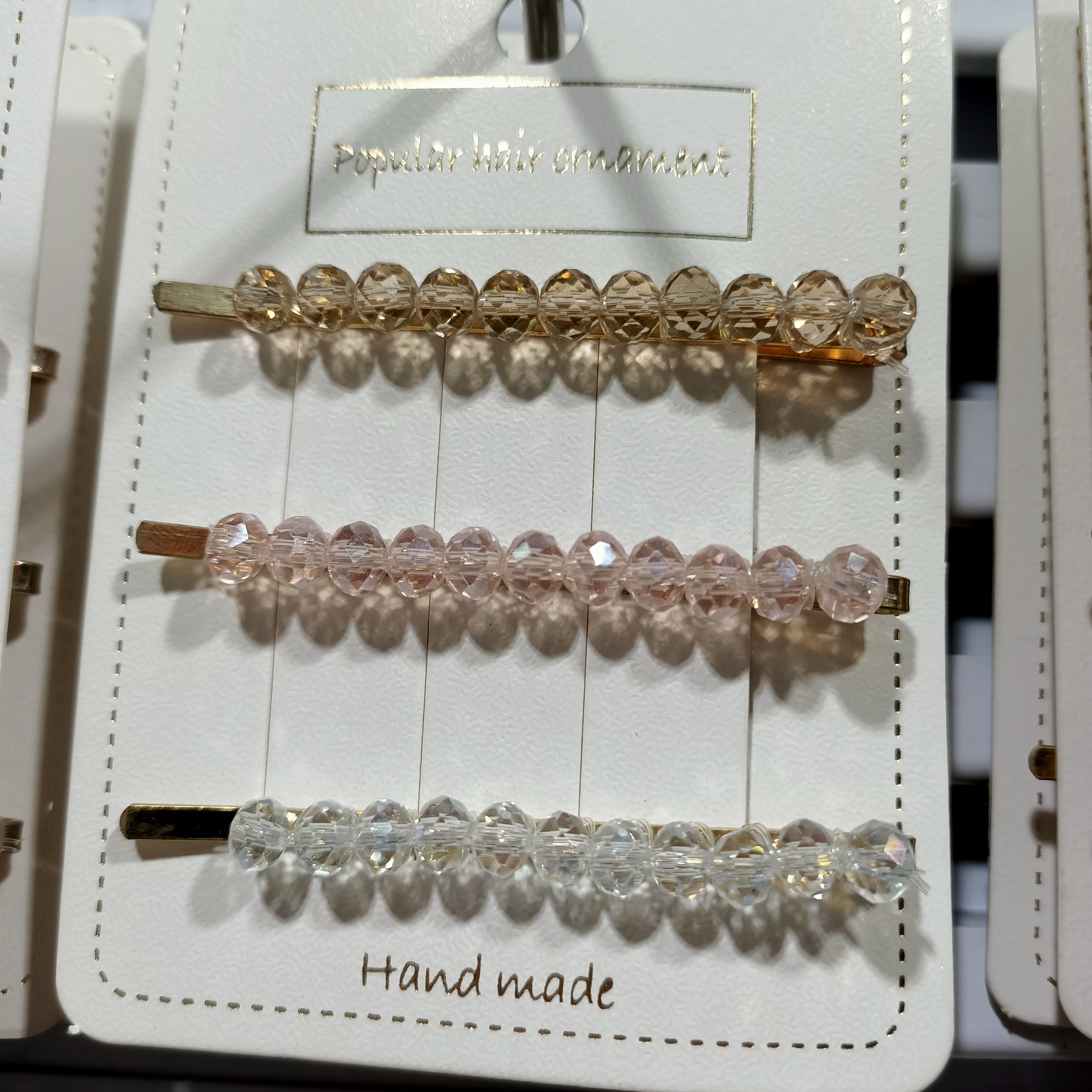 小晶珍珠11颗3件套