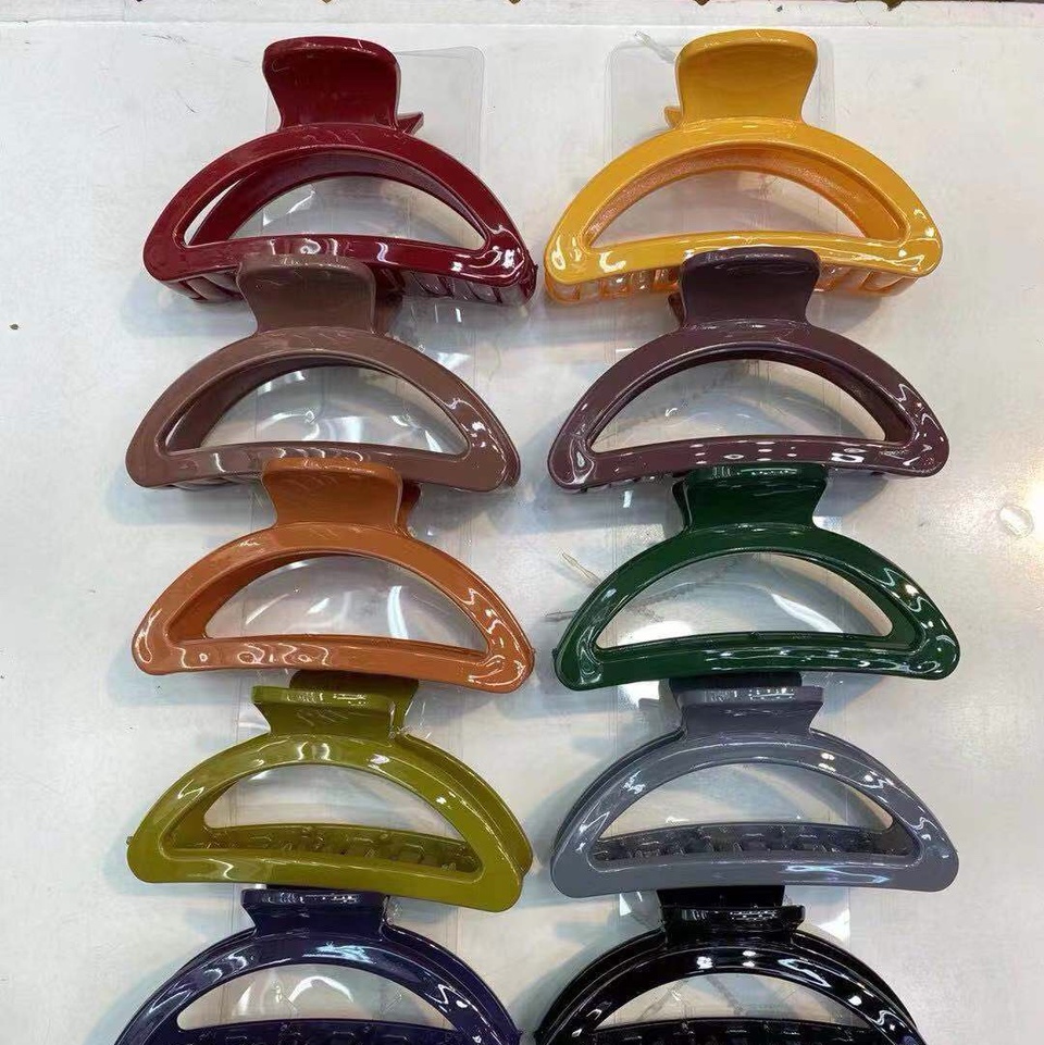 Korean hairpin grab plastic clip thumbnail