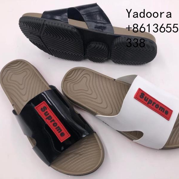 338 explosive men 2021 cowhide slippers