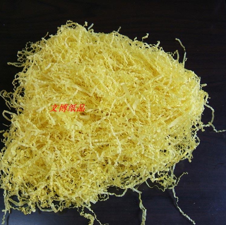 文博纸品 厂家直销 彩色纸丝 碎纸丝 填充纸丝 拉菲草 鸡窝草 礼品填充物 88