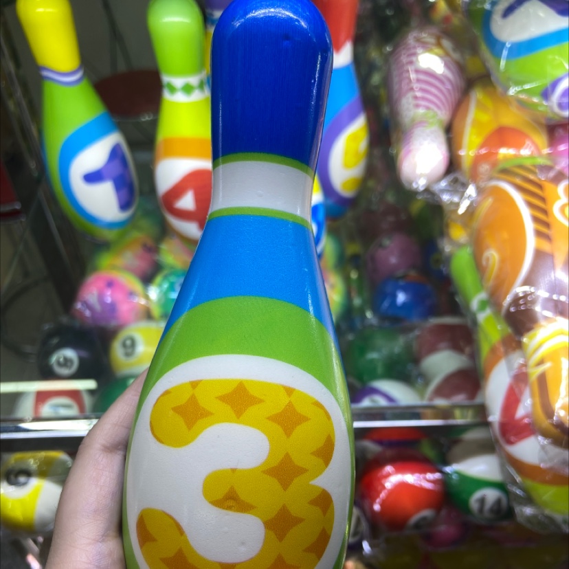 Children's bowling toy sponge balls Specification image