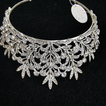 Vintage bridal tiara Gold Crystal beaded Tiara Wedding dress Accessories Princess Tiara New style