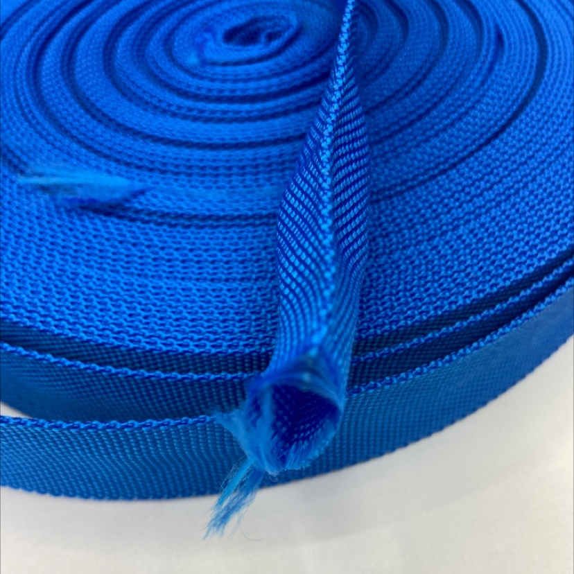 3 cm blue hollow webbing 36#