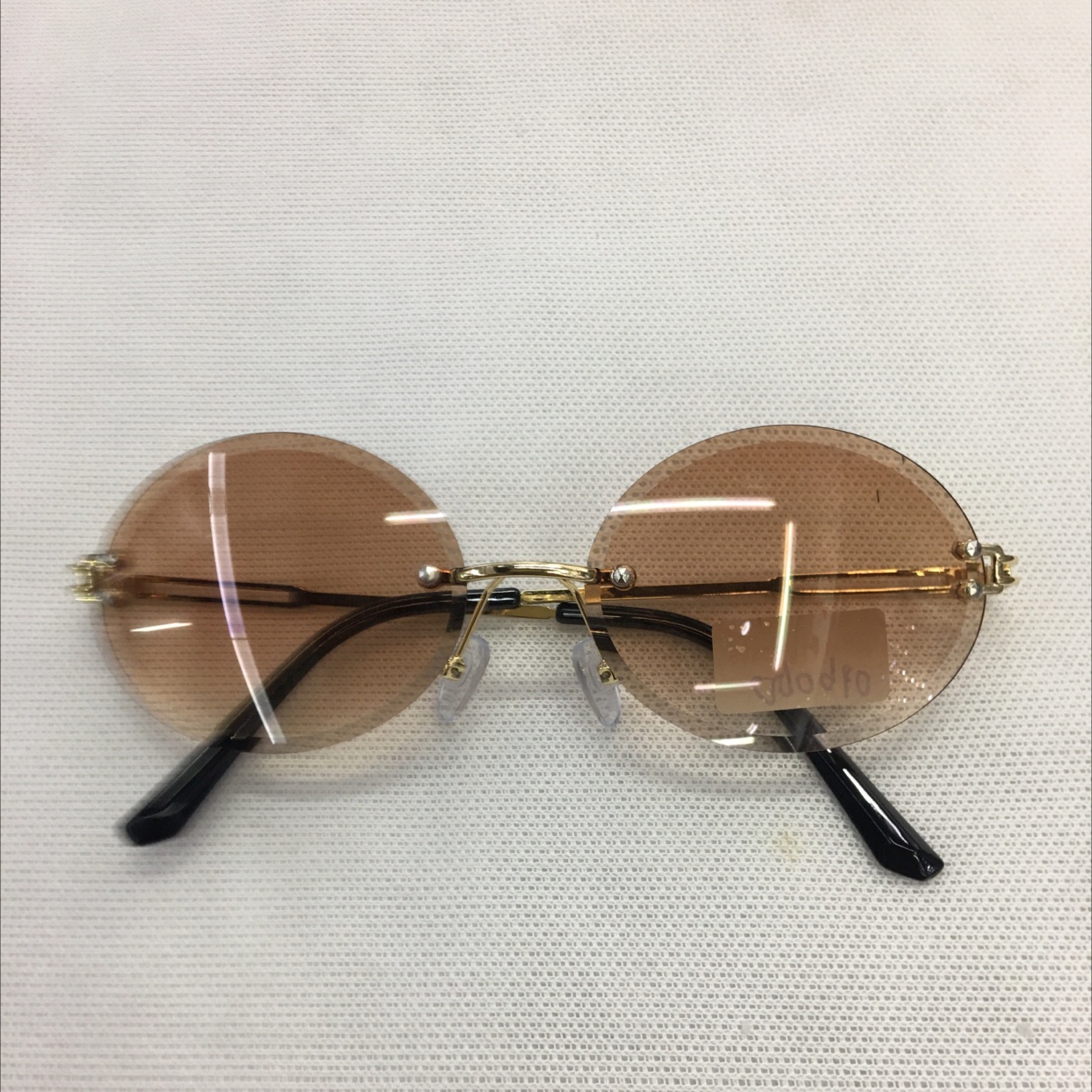 无框椭圆时尚眼镜潮流百搭女士太阳眼镜详情3