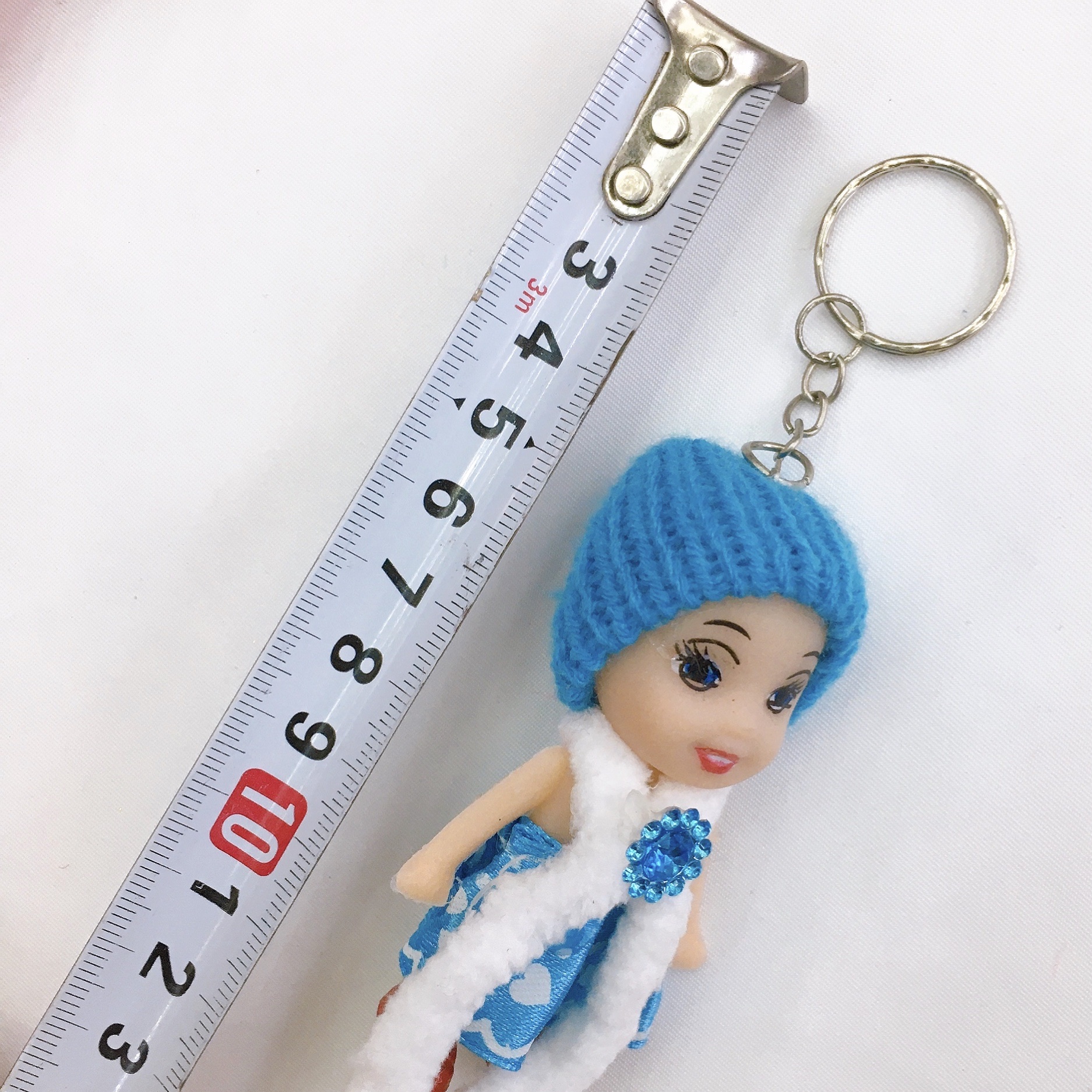 新款带帽围巾短裙迷糊娃娃儿童过家家玩具书包挂饰摆设件小礼品详情4