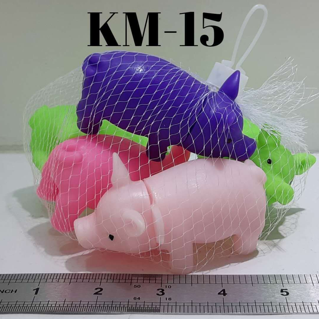 武进玩具5个包2节猪01宠物狗狗洗澡玩具