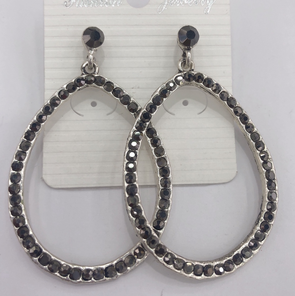 Big water drop fashion internet-famous accessories, elegant, individualistic, grand and unique design earrings