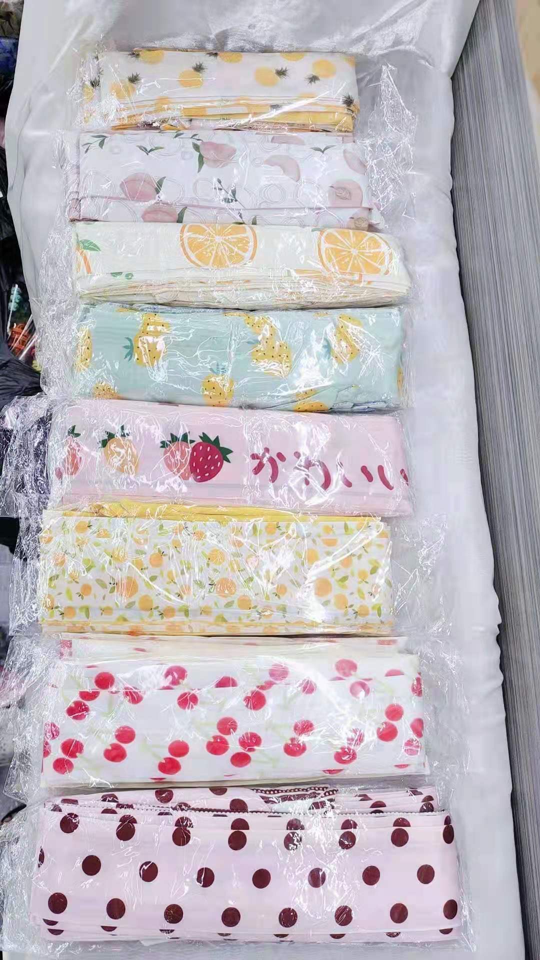 韩版流行布艺多用丝带9白底实物图