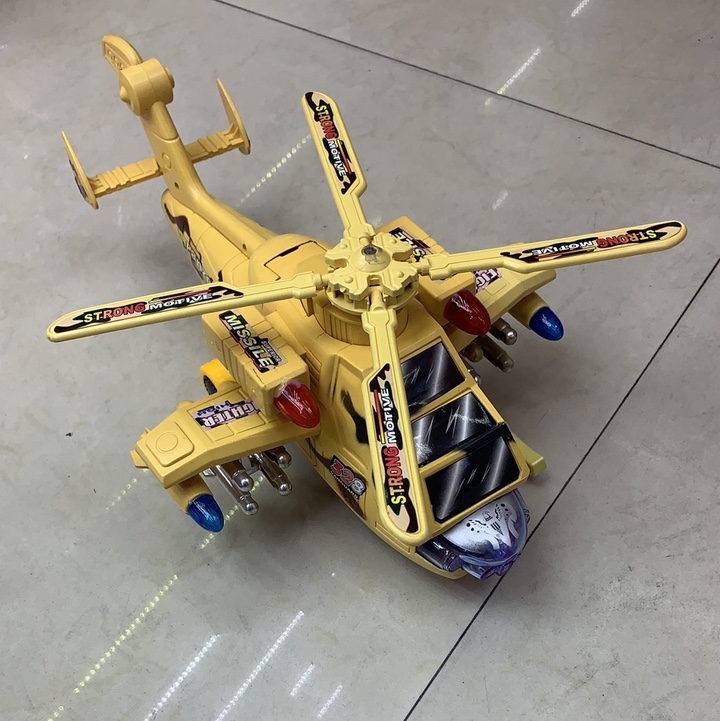 Deformed aircraft