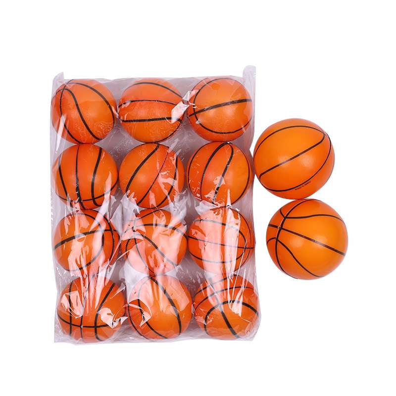 6.3 PU ball mixed style mixed color pressure ball pressure-relieving basketball Item Picture