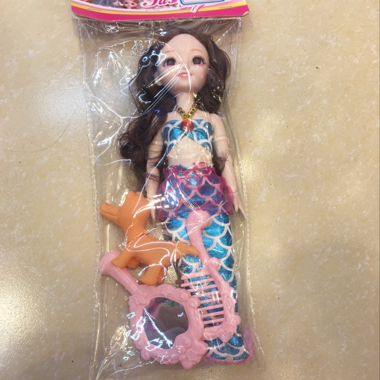 Koki Toys New and Unique Toys Bag Set Mermaid Big Doll with Live Joint Toys and Accessories 01