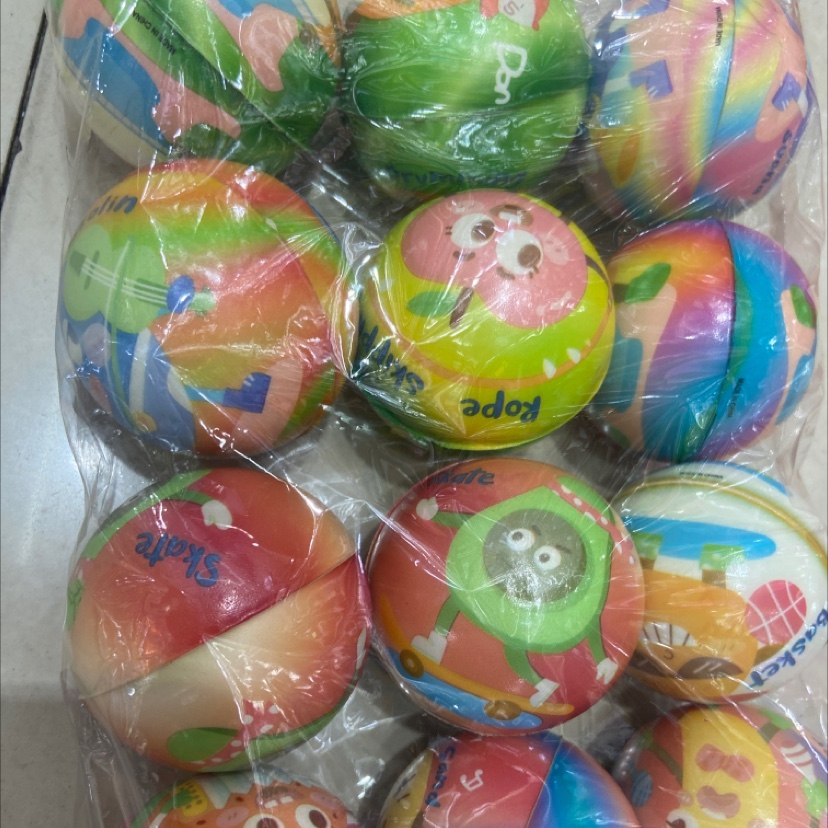 Factory direct sales: 6.3 cm fruit park sponge balls, fruit concert avocado pu balls detail image 1