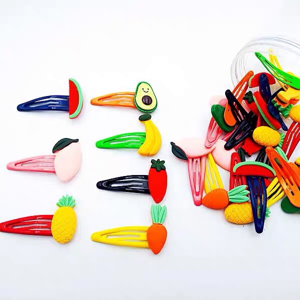 66号 水果蔬菜滴油BB夹14个