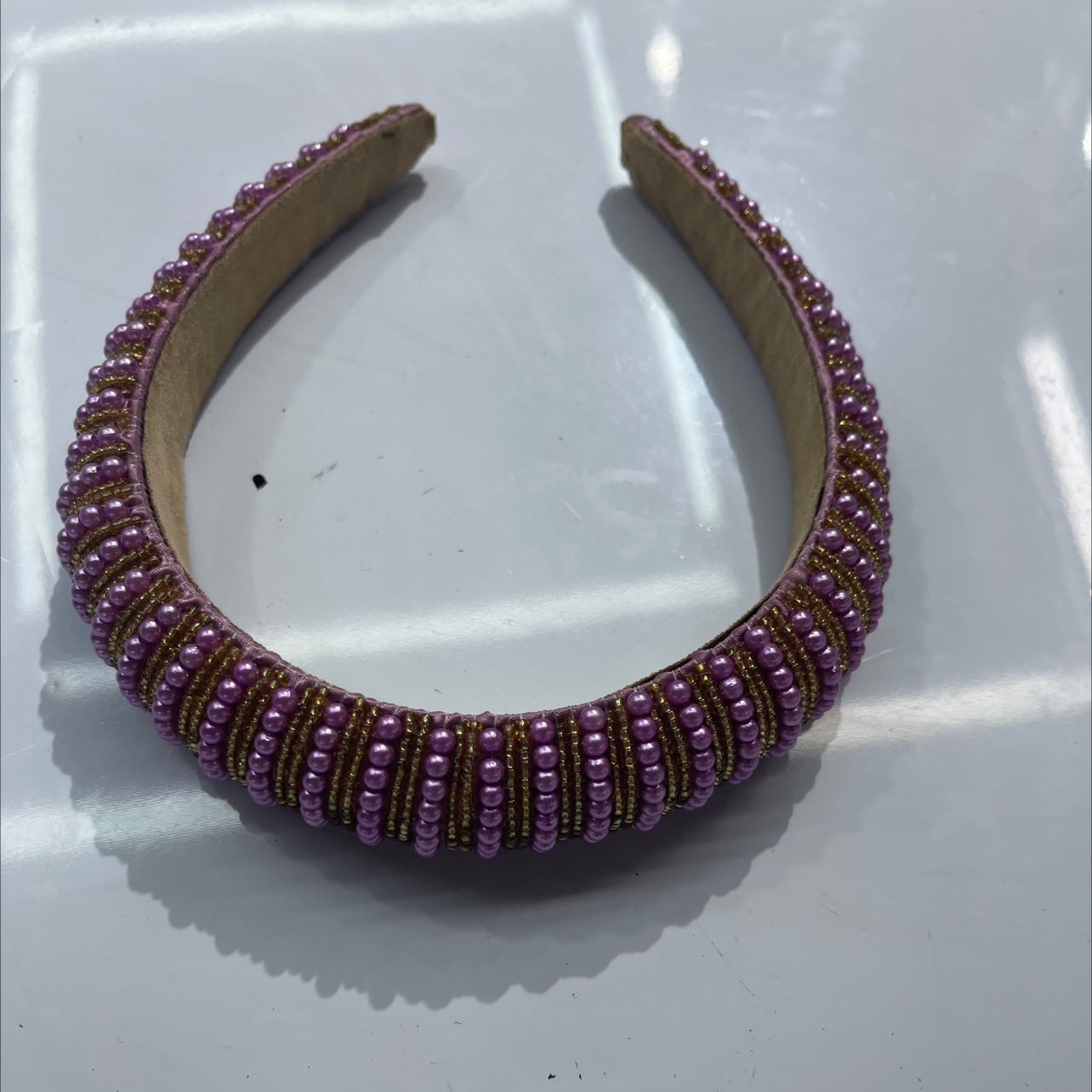 Purple buckle
