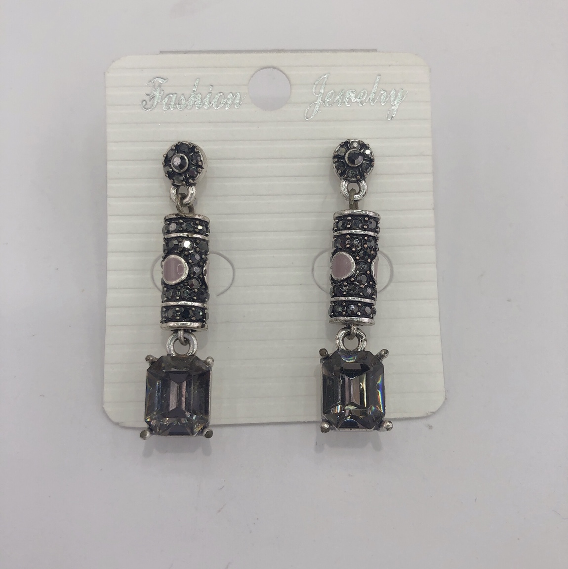 Romantic, retro, courtly sweet, oil-dripping design, high-end, elegant and luxurious earrings