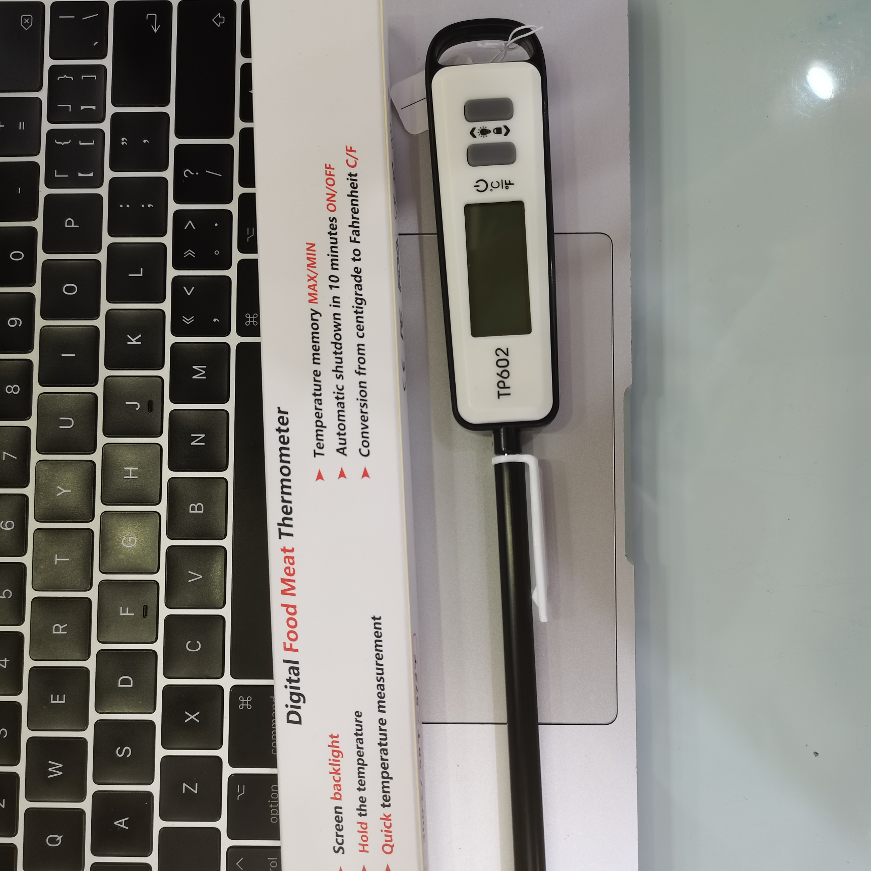 工厂直销TP602食品牛奶温度计5秒快速测温