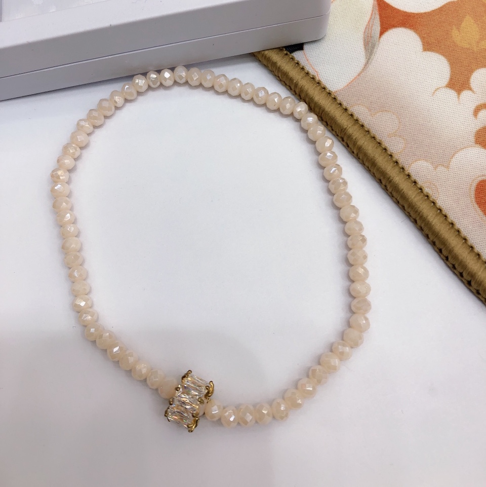 原创水晶手链手链饰品手链时尚手链女韩版手链饰品铜锆石镶嵌脚链